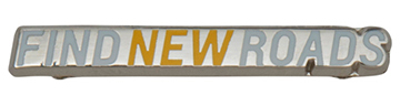 Значёк "Chevrolet Find New Roads"
